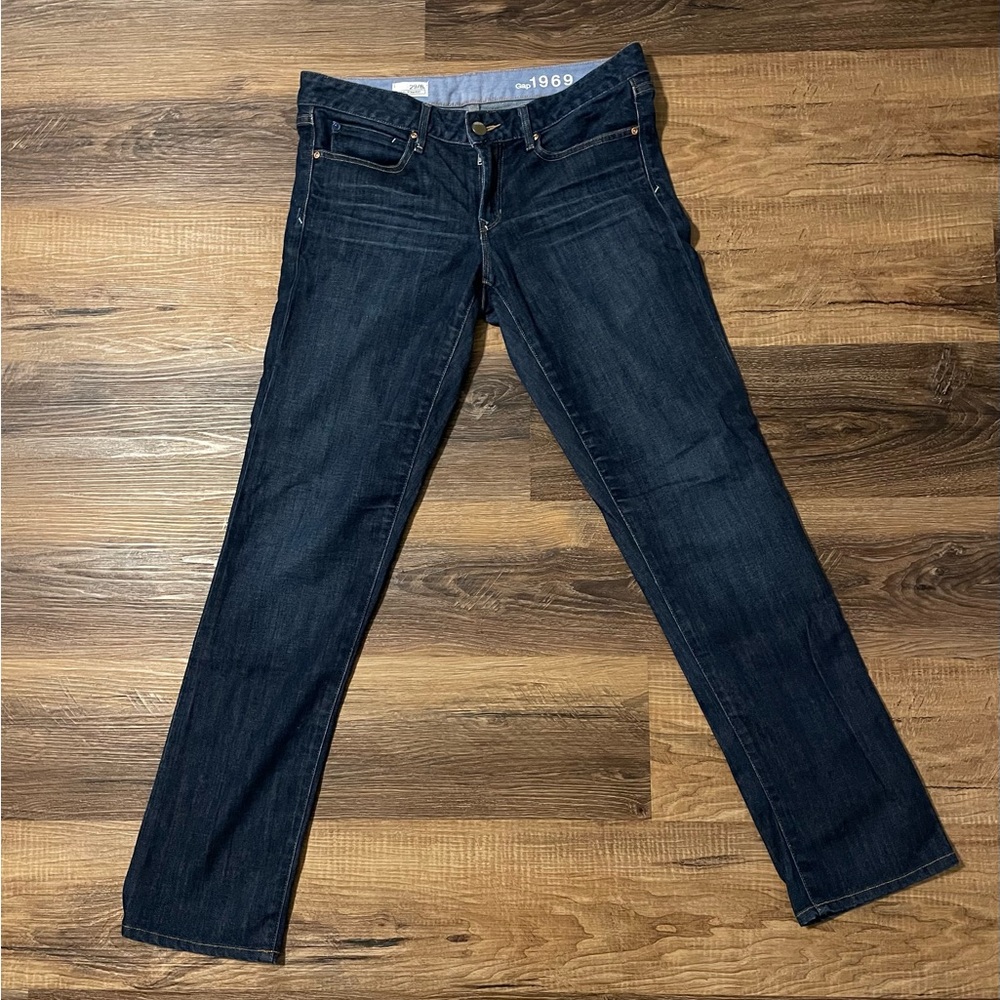 GAP 1969 Dark Blue Denim Jeans